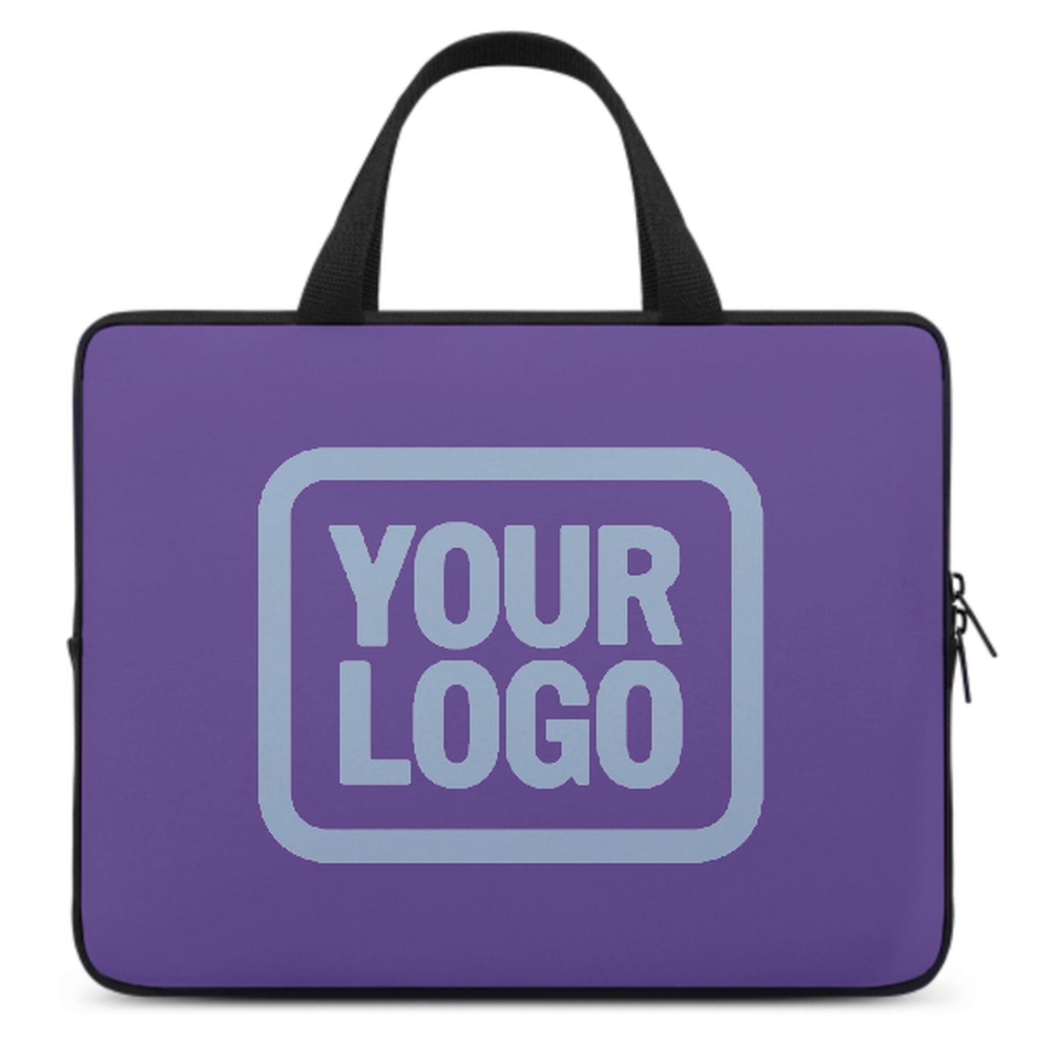 Maßgeschneidertes Lavendel Light Blue Laptop Tasche