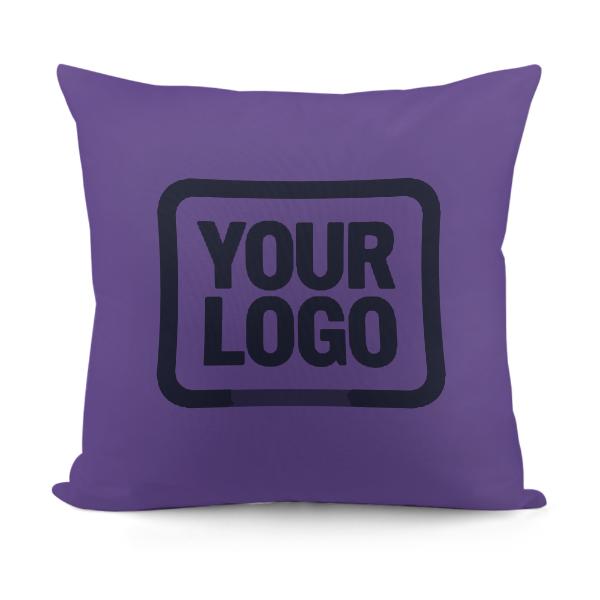 Federa personalizzata color lavanda e blu acciaio