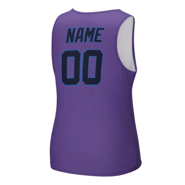 Maßgeschneidertes Lavendel Stahlblau Herren Tanktop