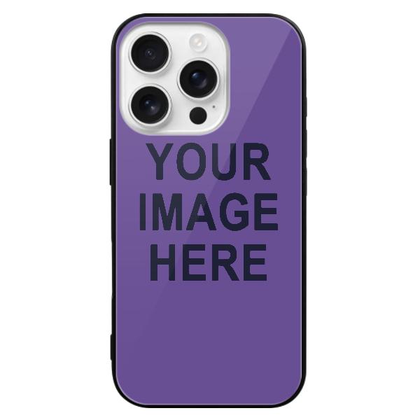 Custodia per telefono personalizzata color blu acciaio lavanda