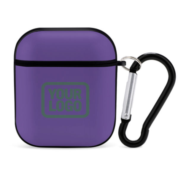 Maßgeschneidertes Lavendel Blaugrün AirPods-Hülle