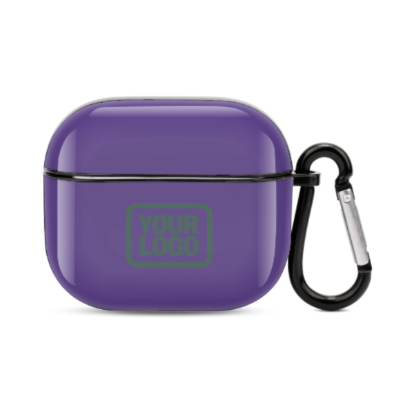 Maßgeschneidertes Lavendel Blaugrün AirPods-Hülle (3. Generation)