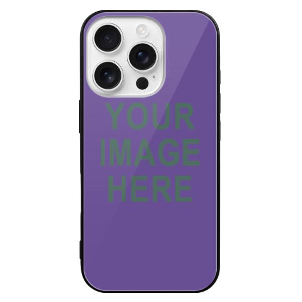 Custodia per telefono personalizzata color lavanda e verde acqua