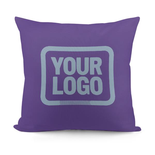 Federa personalizzata color lavanda azzurro
