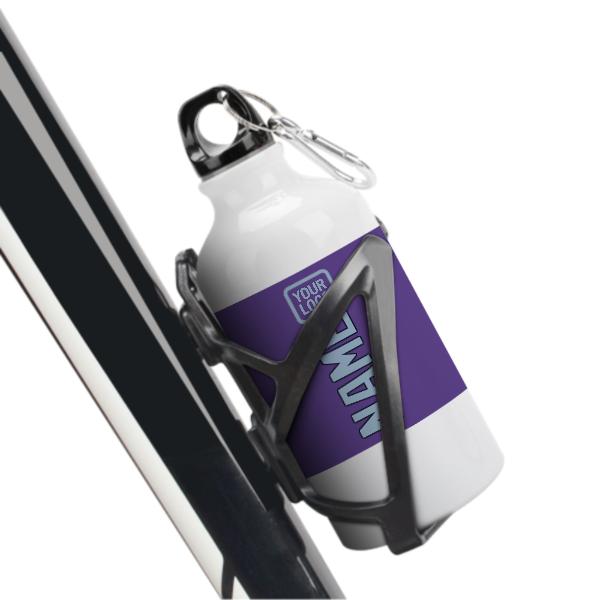 Maßgeschneidertes Lavendel Hellblau Sportflasche