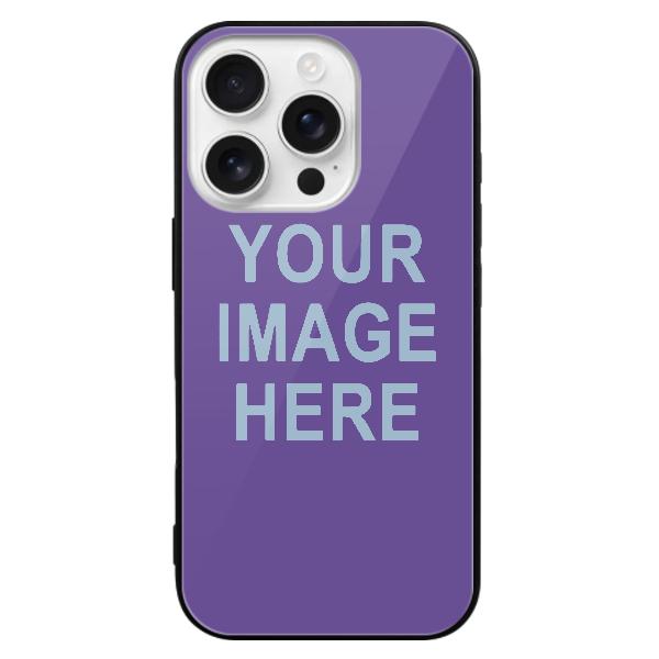 Custodia per telefono personalizzata color lavanda azzurro