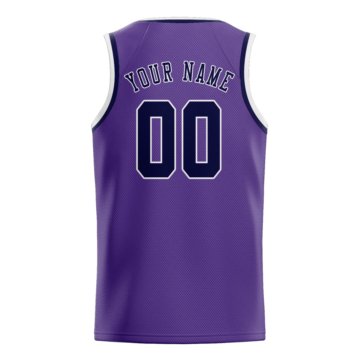 Benutzerdefiniertes Professionelles Lavendel Stahlblau Basketballtrikot