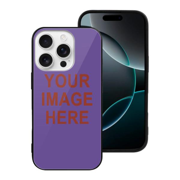 Custodia per telefono personalizzata color rosso corallo lavanda