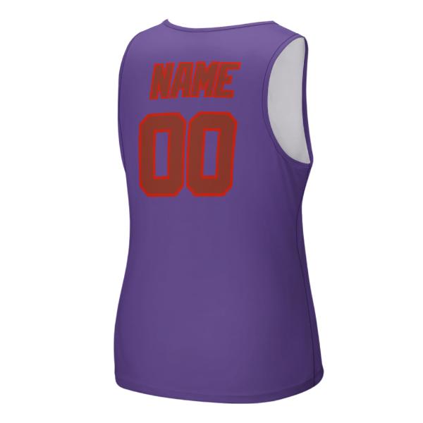 Maßgeschneidertes Lavendel Korallenrot Herren Tanktop