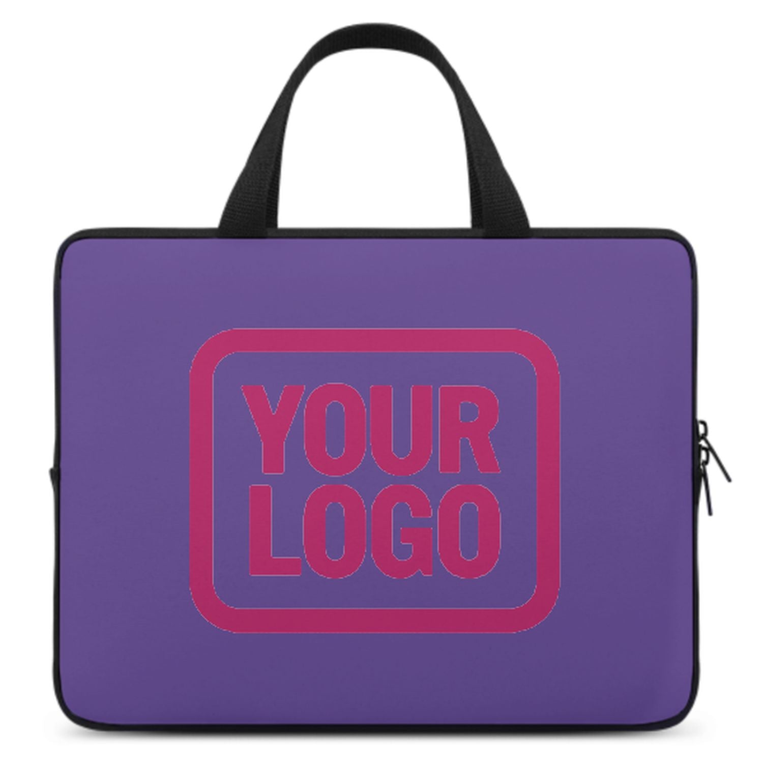 Maßgeschneidertes Lavendel Pink Laptop Tasche