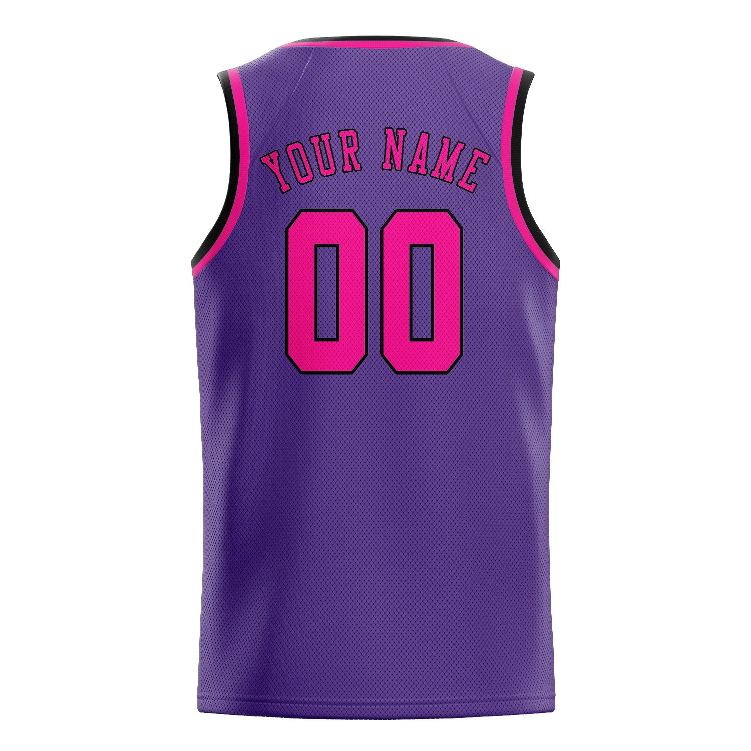 Benutzerdefiniertes Professionelles Lavendel Rosarot Basketballtrikot