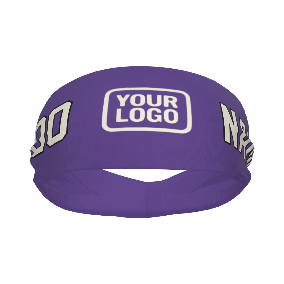 Maßgeschneidertes Lavendel Beige Sport Stirnband