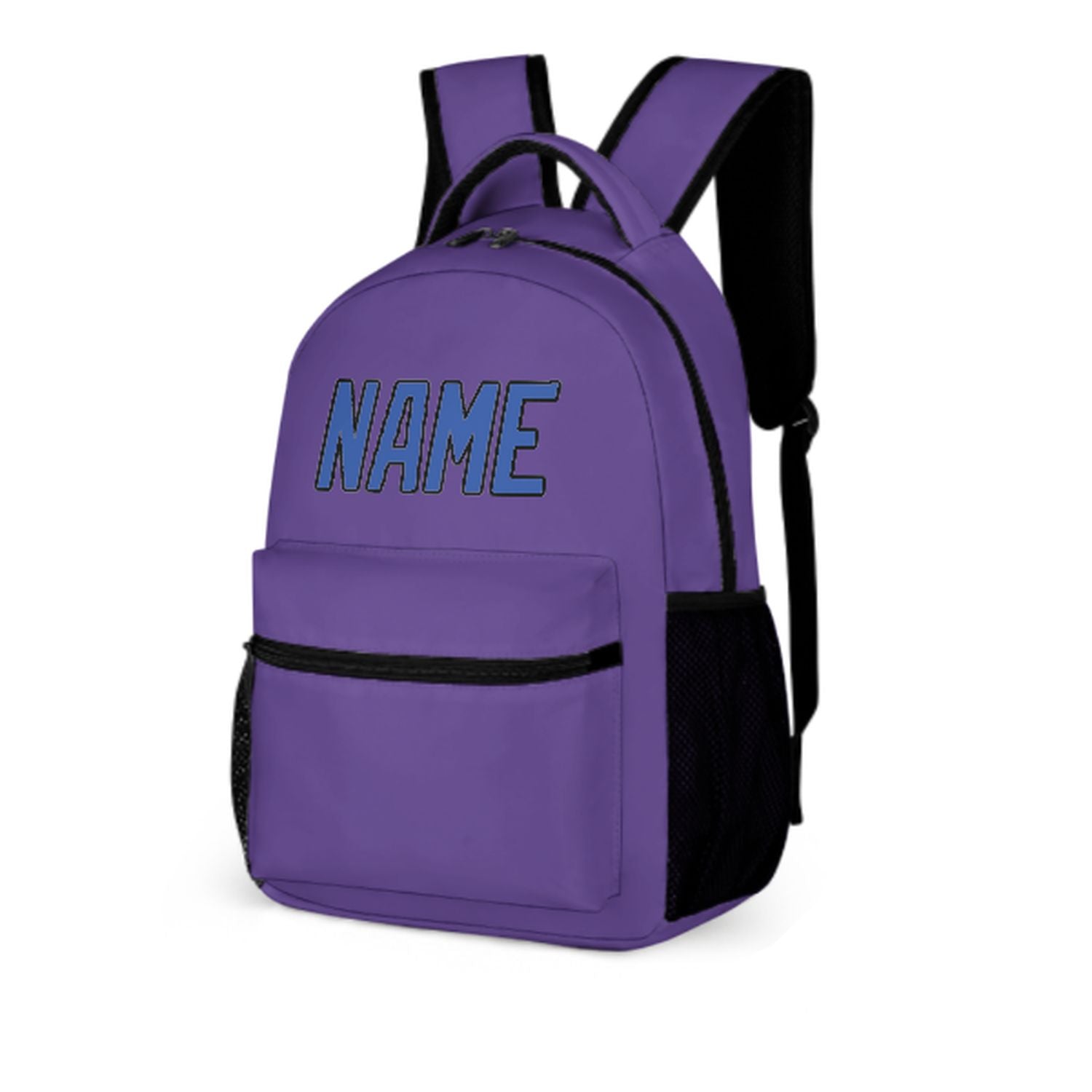 Maßgeschneidertes Lavendel Himmelblau Kinderrucksack