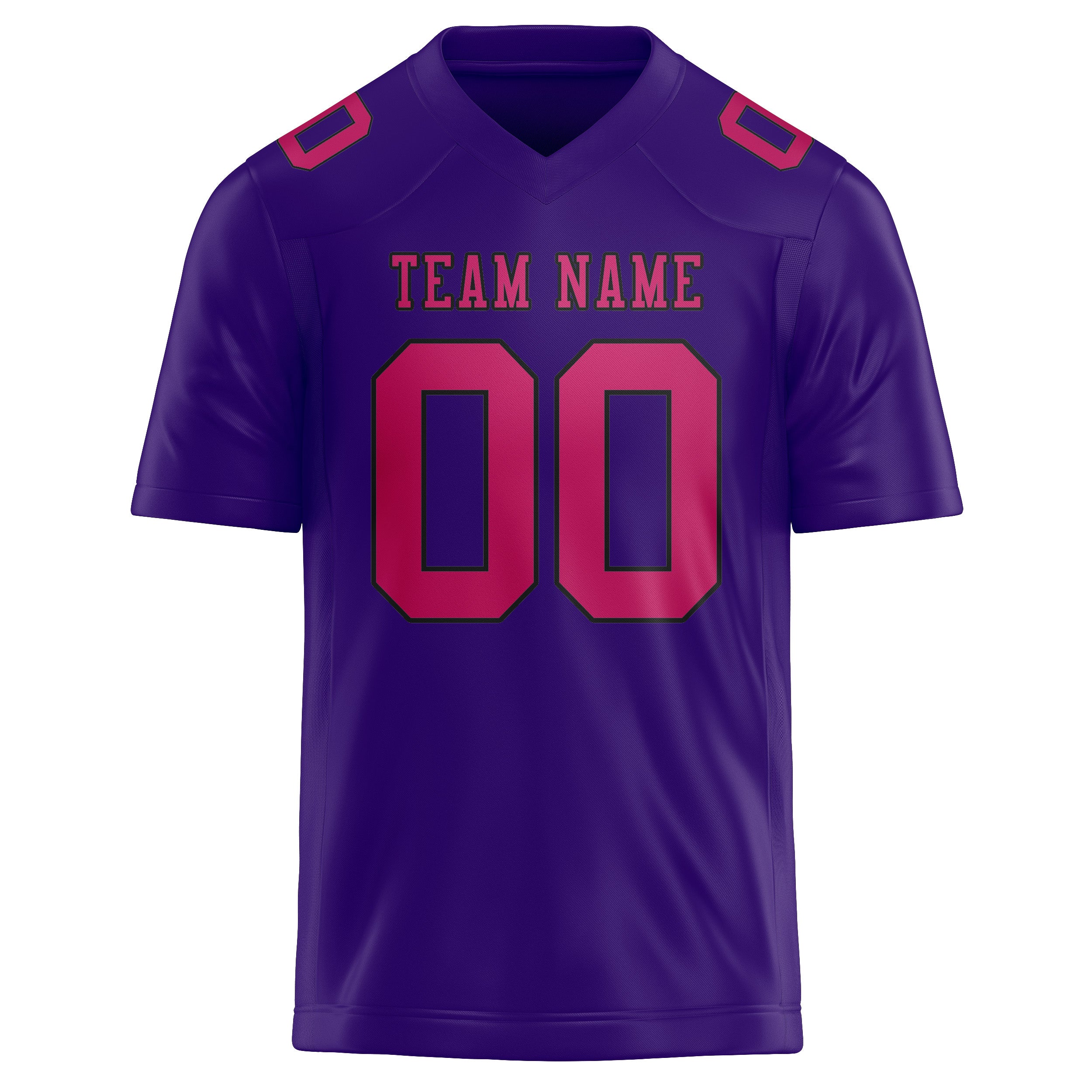 Maglia da rugby professionale personalizzata rosa lavanda
