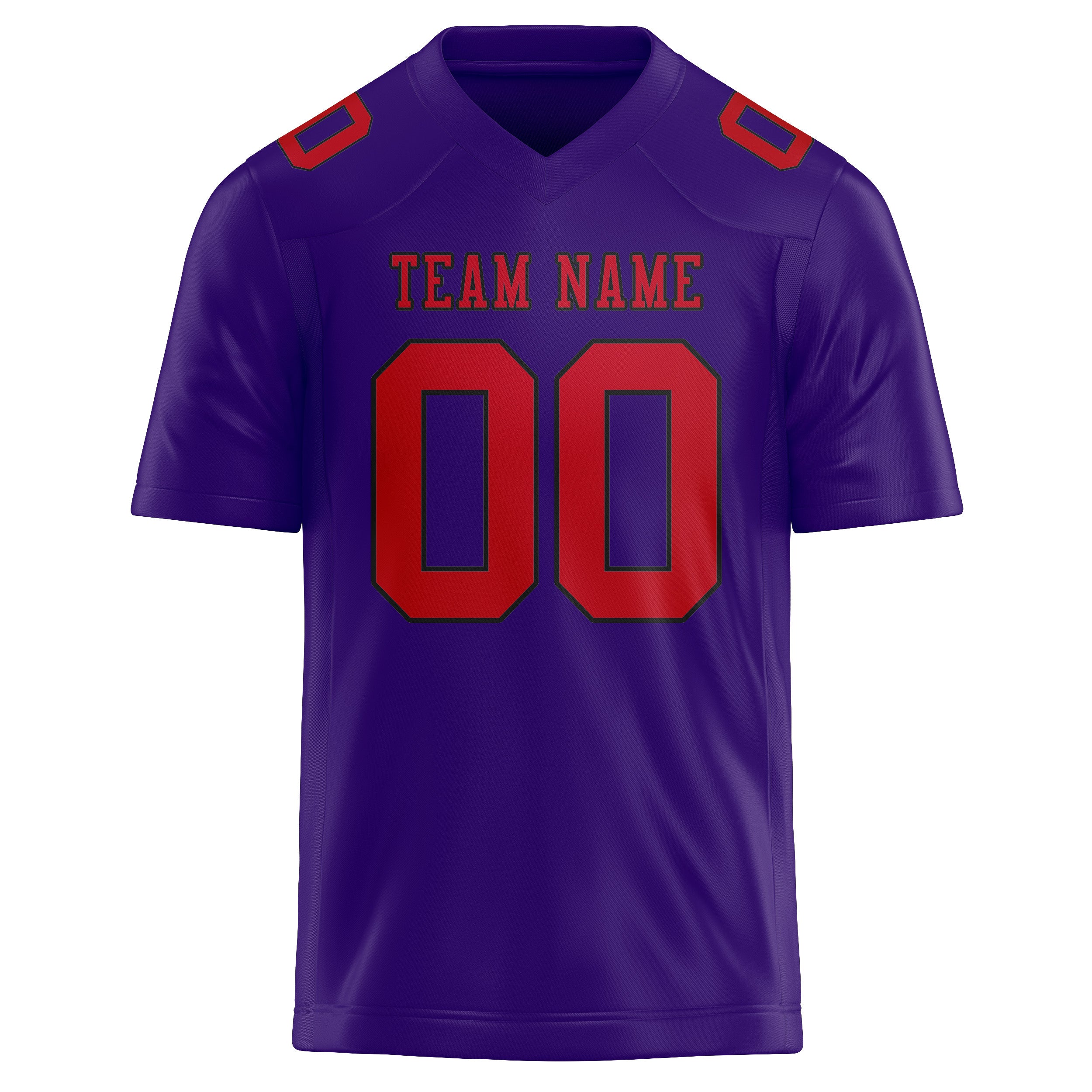 Maglia da rugby professionale personalizzata color rosso lavanda