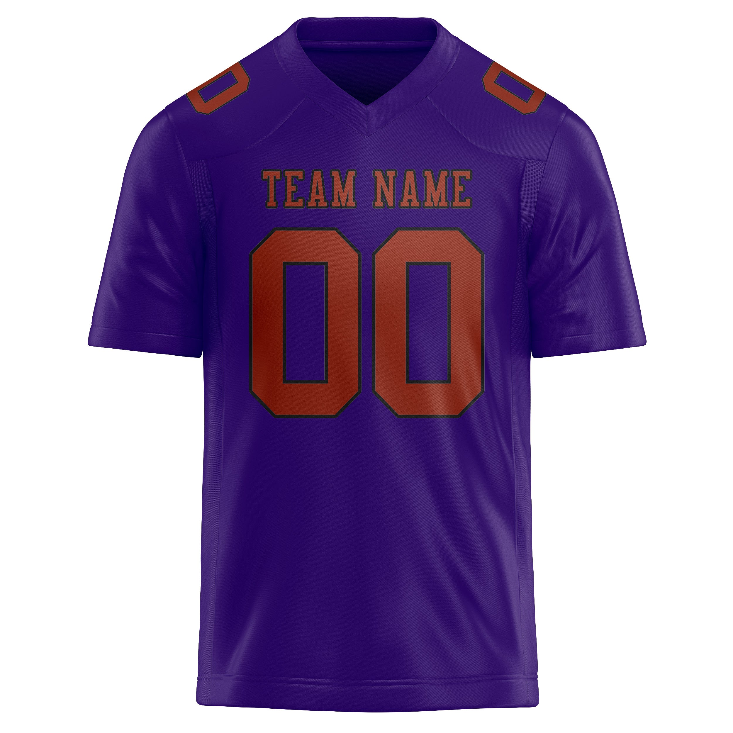 Maglia da rugby personalizzata color corallo lavanda professionale