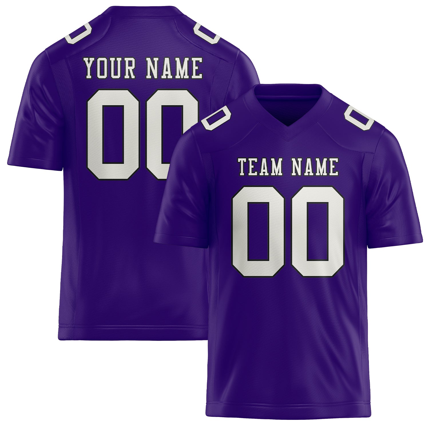 Maglia da rugby personalizzata professionale color bianco lavanda