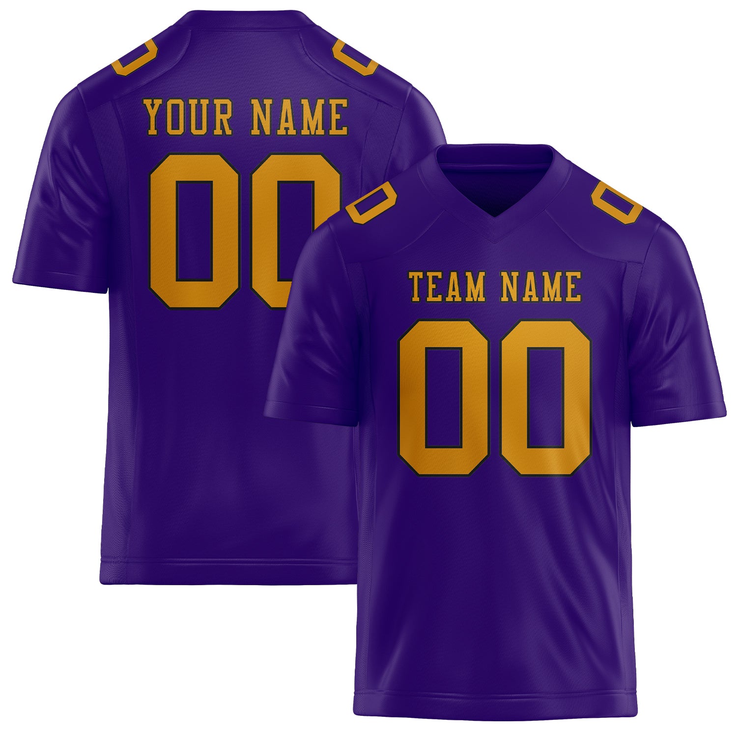 Maglia da rugby professionale personalizzata color giallo lavanda