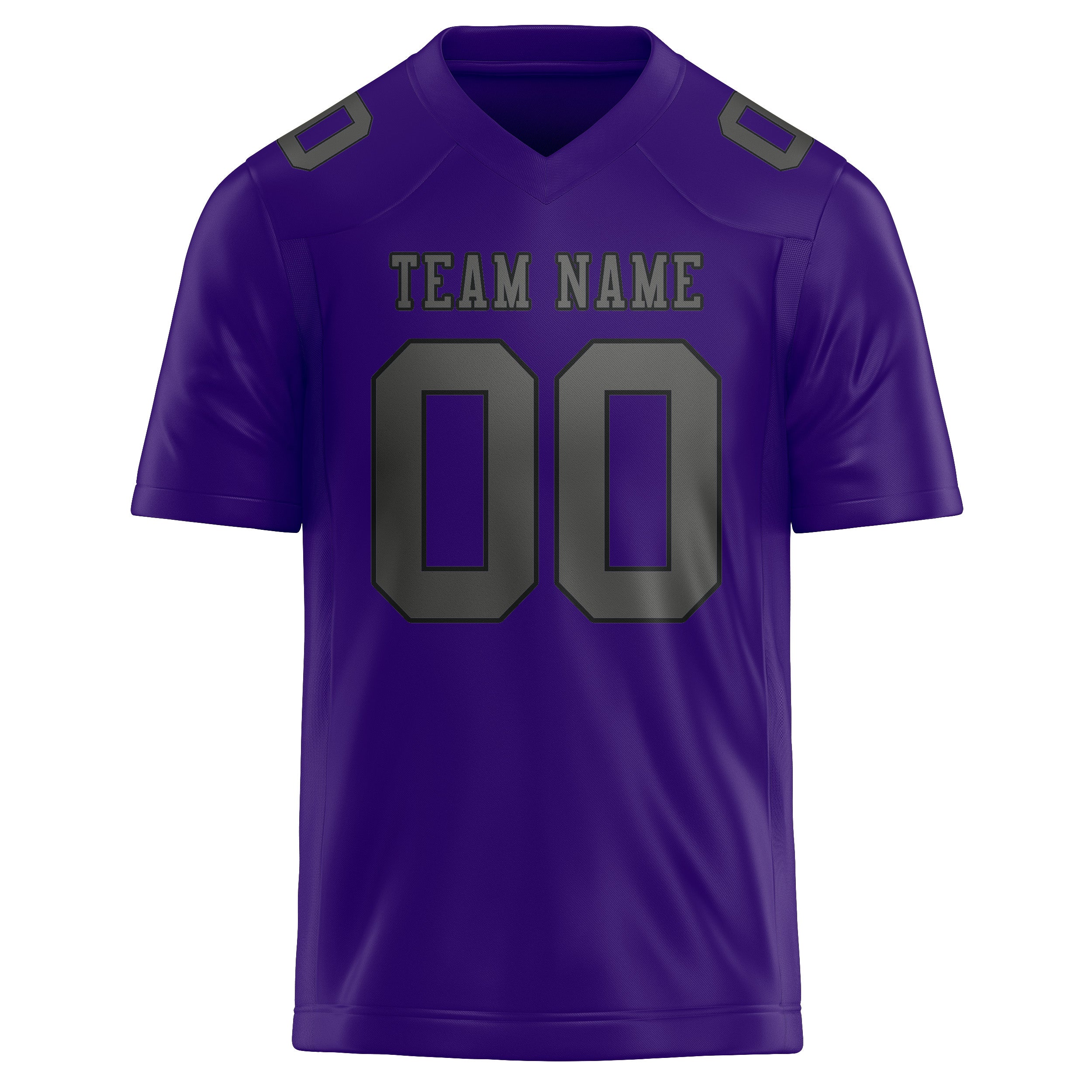 Maglia da rugby personalizzata professionale color lavanda grigio scuro