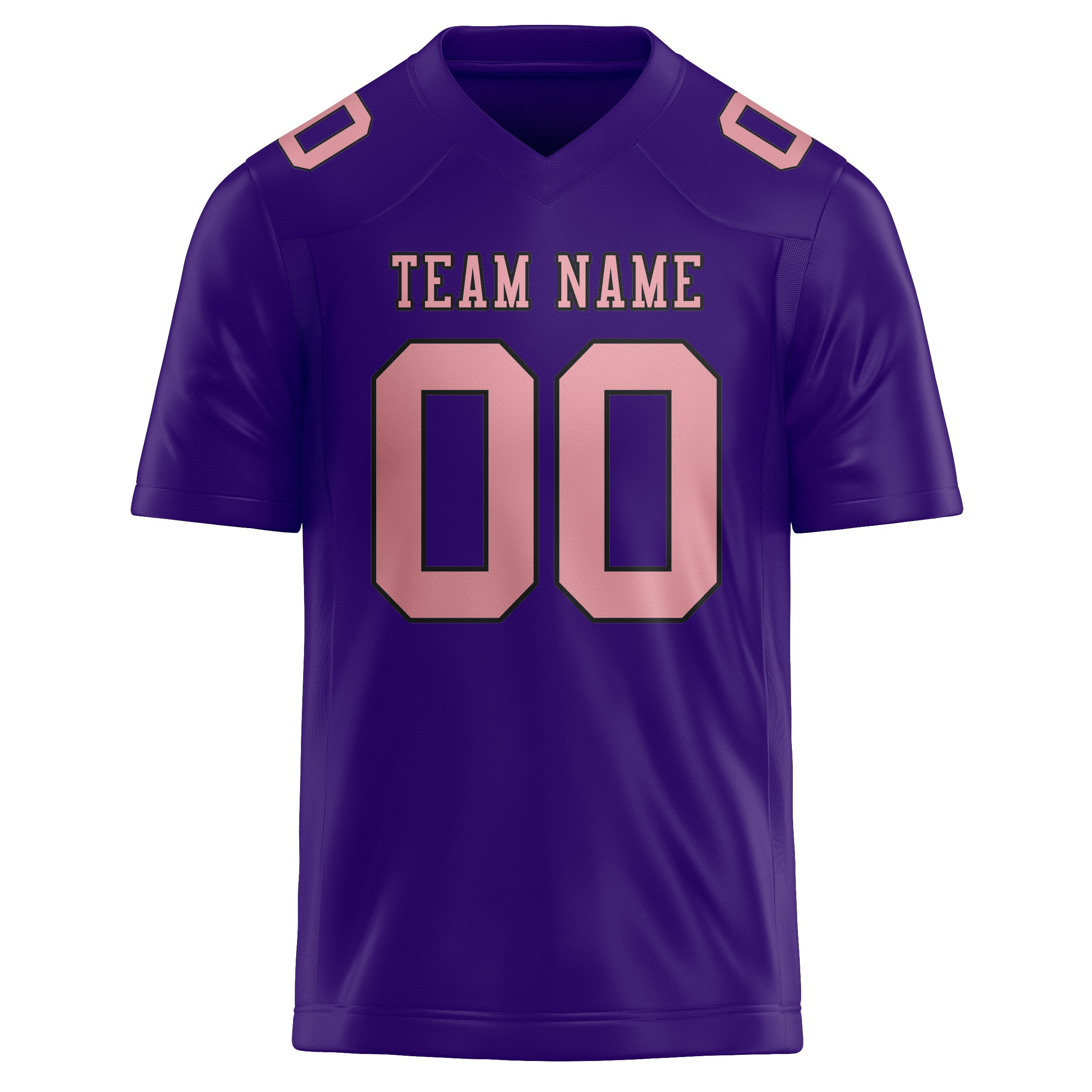 Maglia da rugby professionale personalizzata rosa lavanda