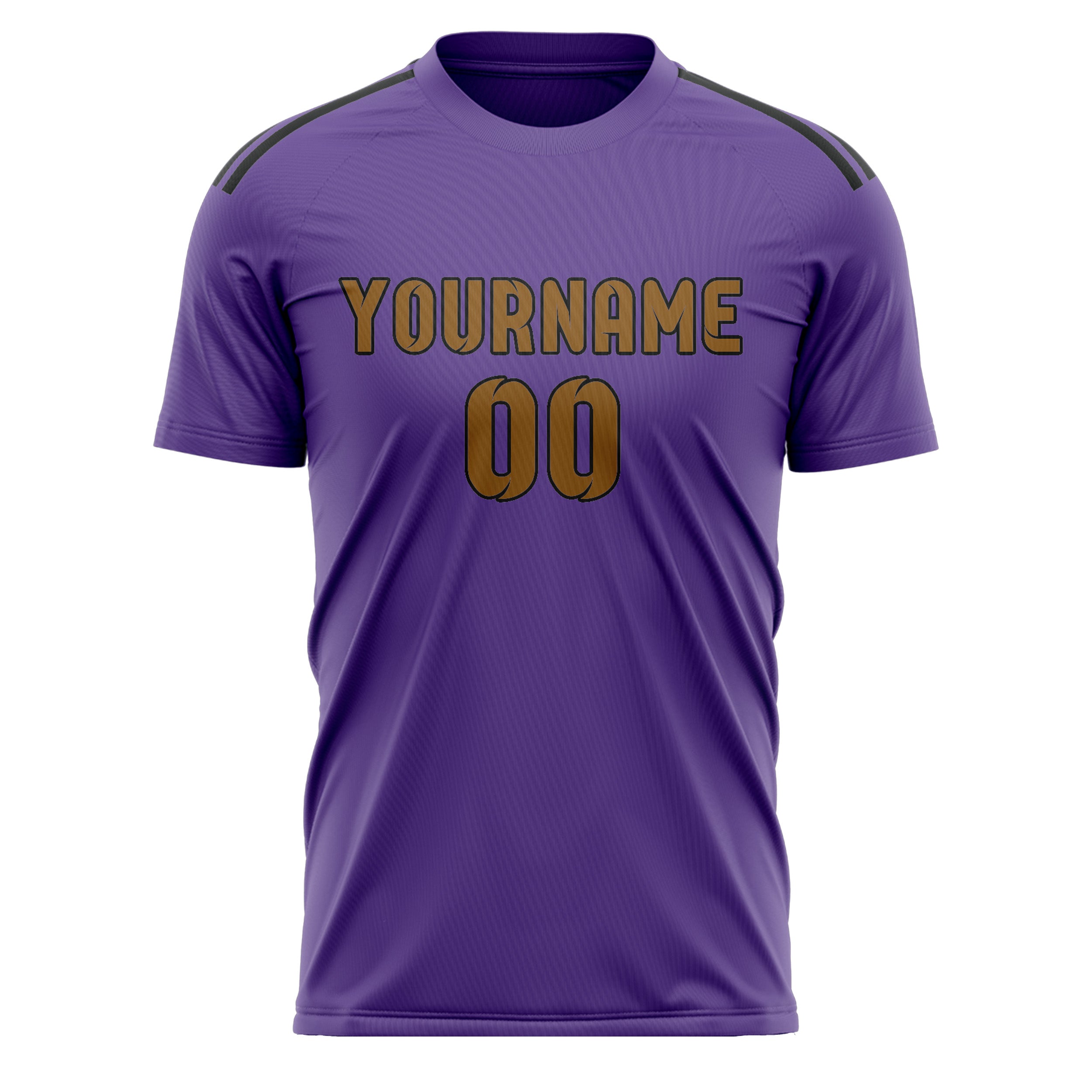 Benutzerdefiniertes Professionelles Lavendel Khaki Fußballtrikot