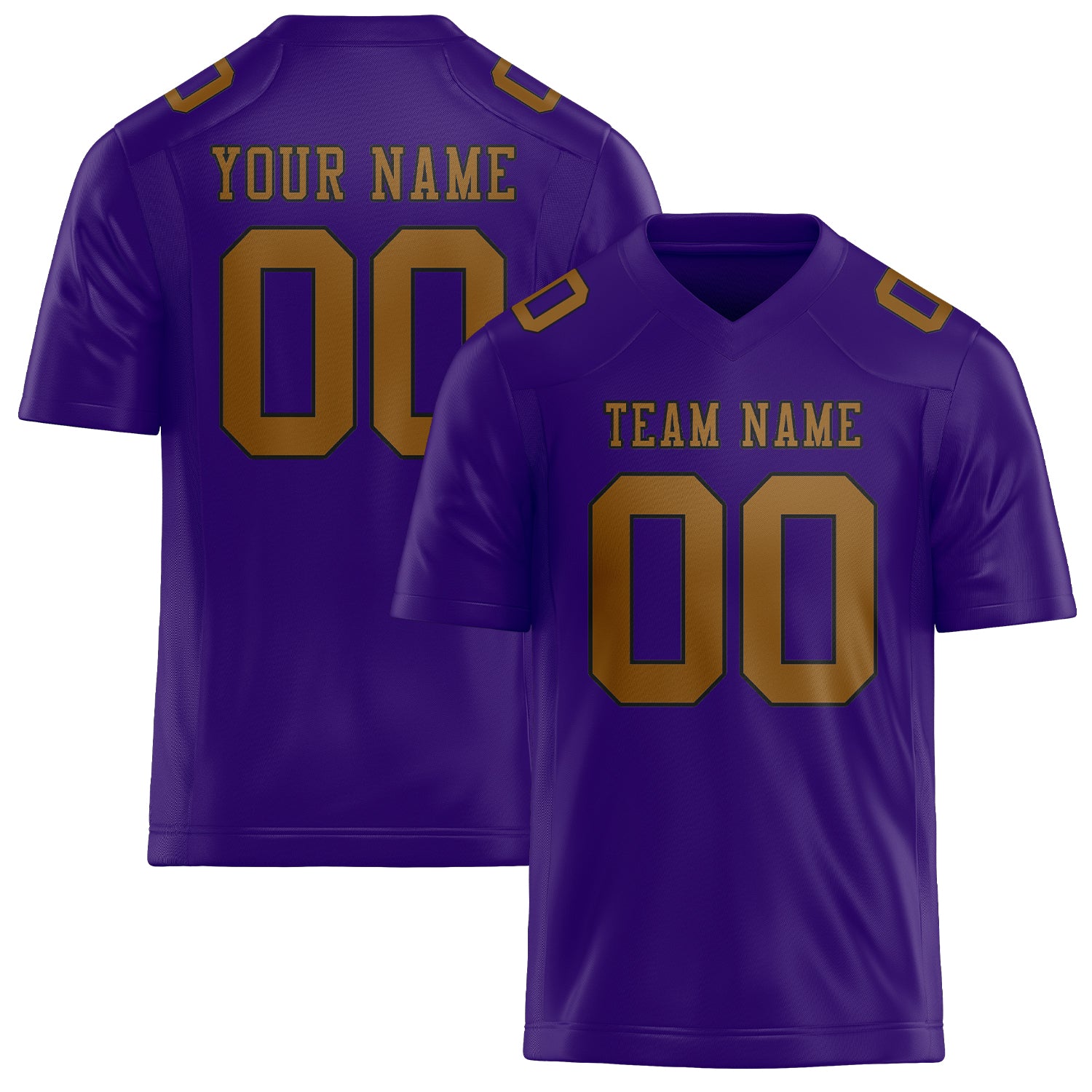 Maglia da rugby personalizzata color lavanda e cachi