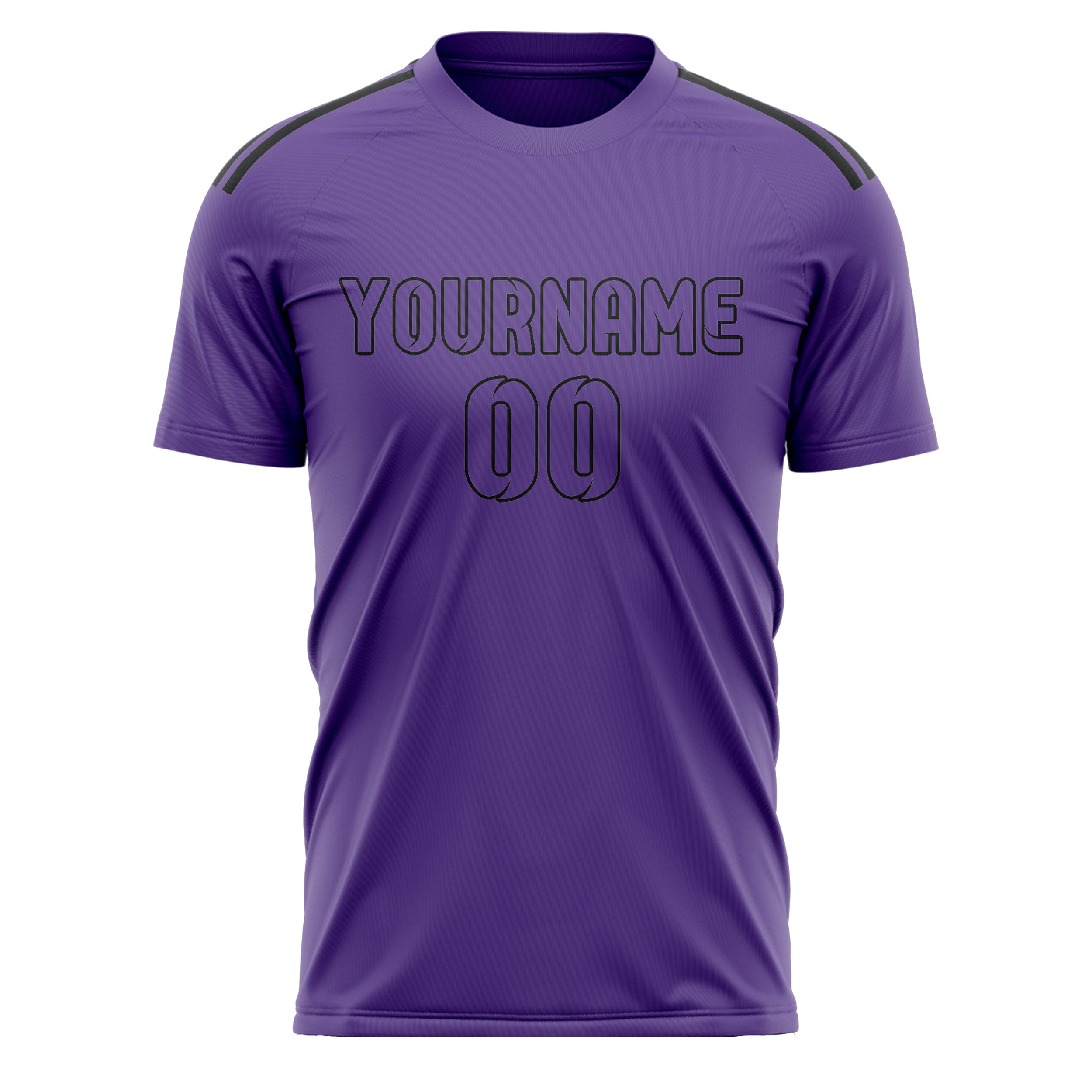 Benutzerdefiniertes Professionelles Lavendel Lavendel Fußballtrikot
