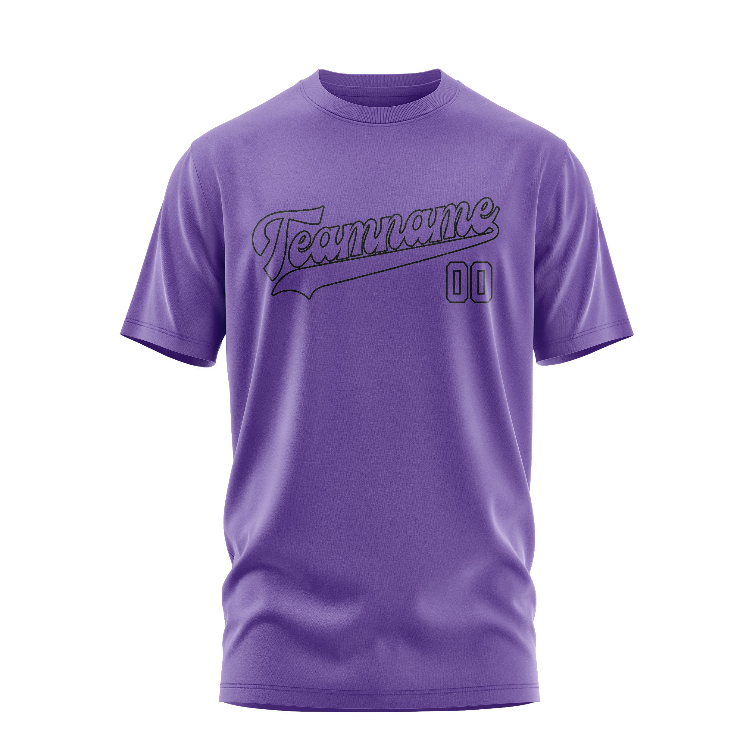 Maßgeschneidertes Lavendel Lavendel T-Shirt
