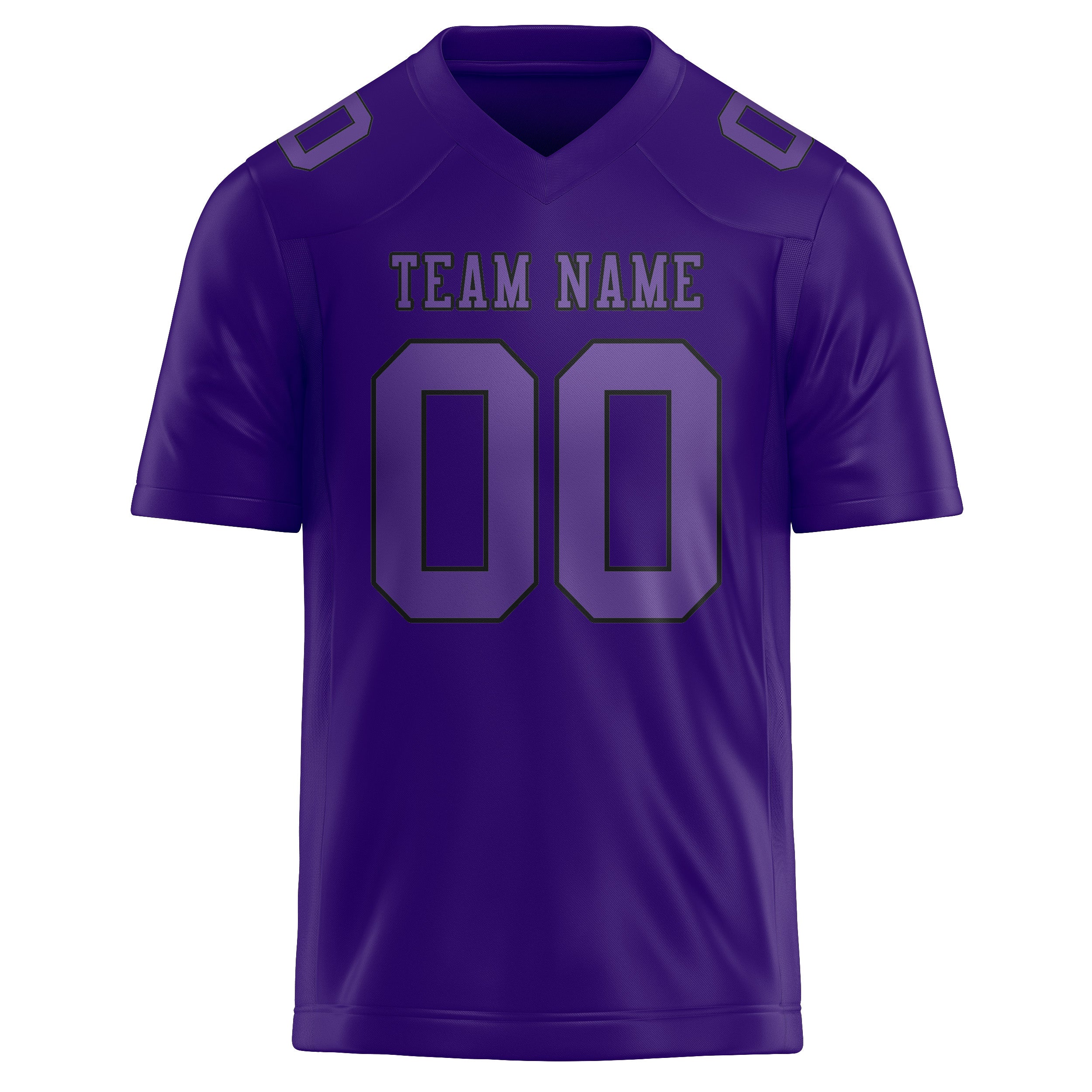 Maglia da rugby professionale personalizzata color lavanda