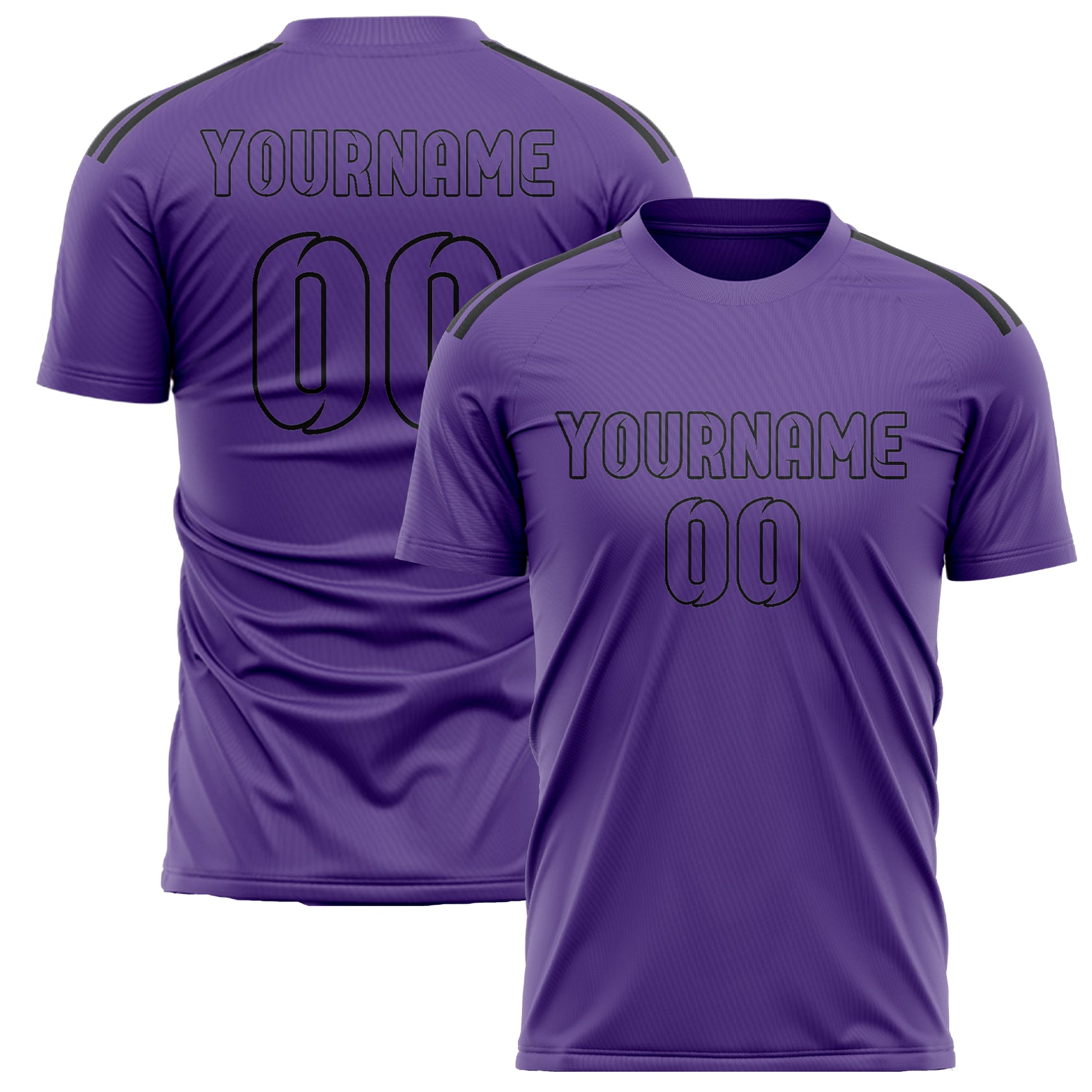 Benutzerdefiniertes Professionelles Lavendel Lavendel Fußballtrikot