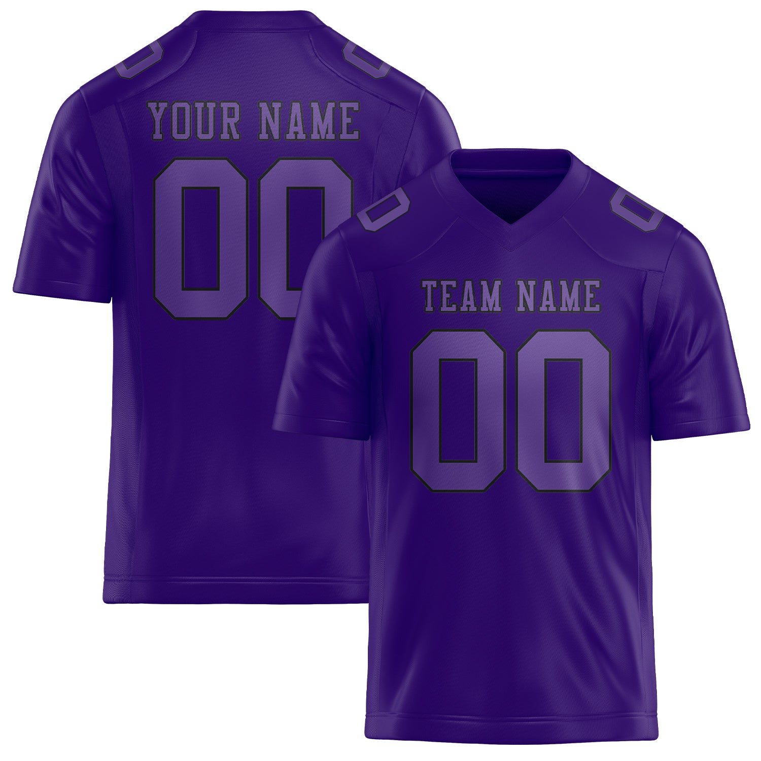 Maglia da rugby professionale personalizzata color lavanda