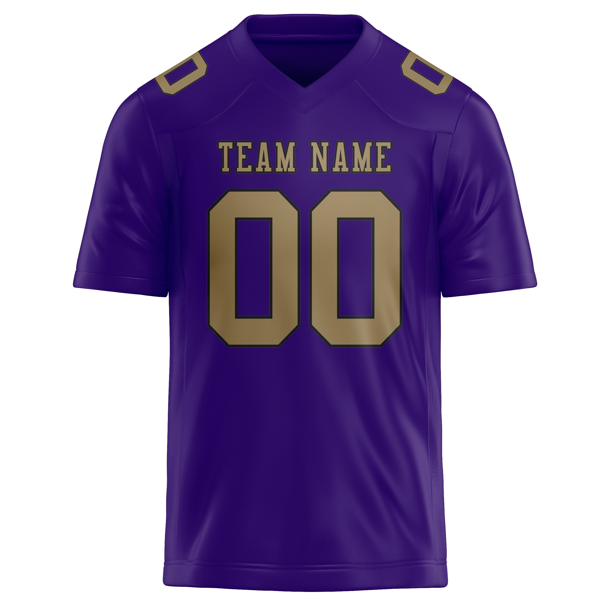 Maglia da rugby personalizzata color lavanda chiaro e cachi