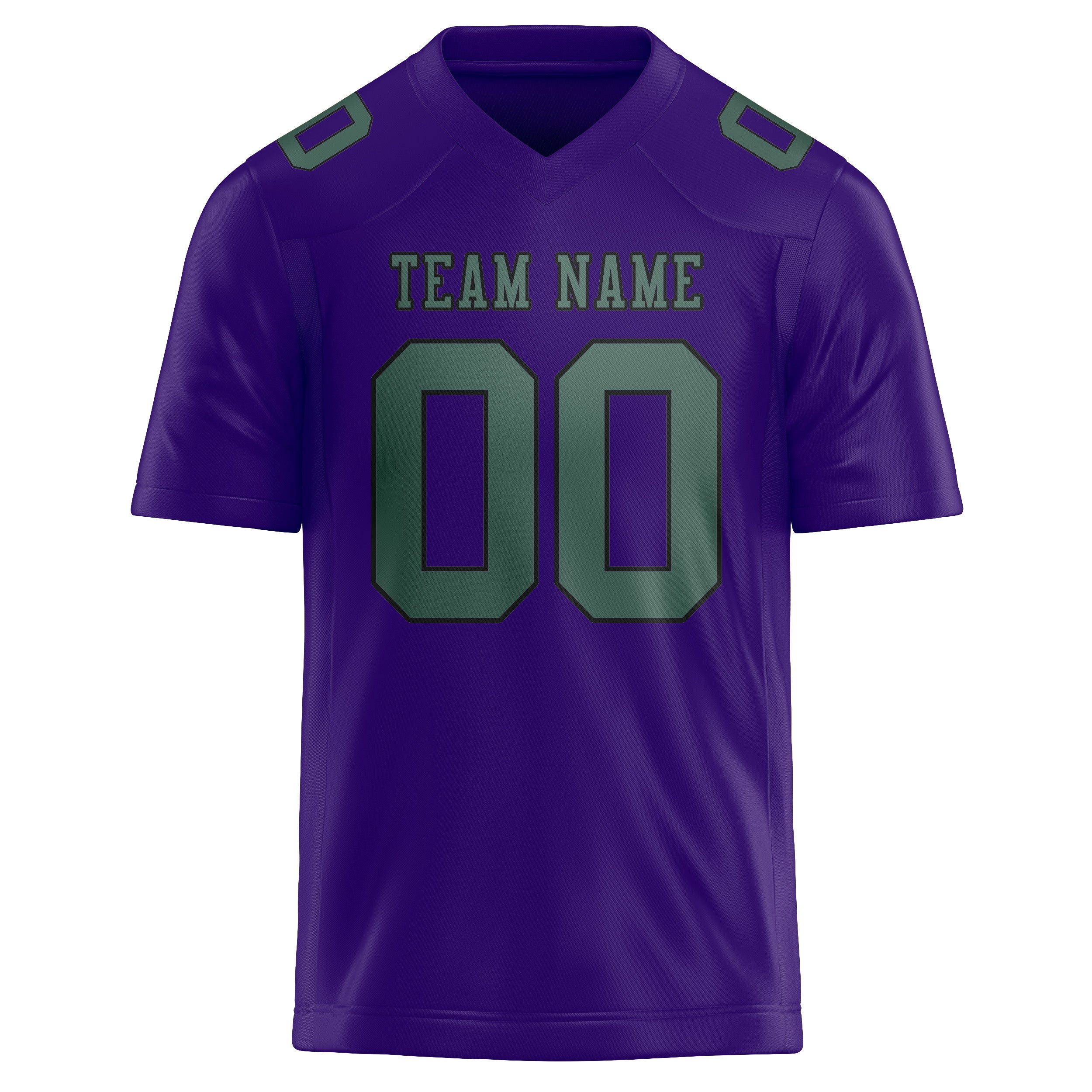 Maglia da rugby personalizzata professionale color lavanda e verde acqua