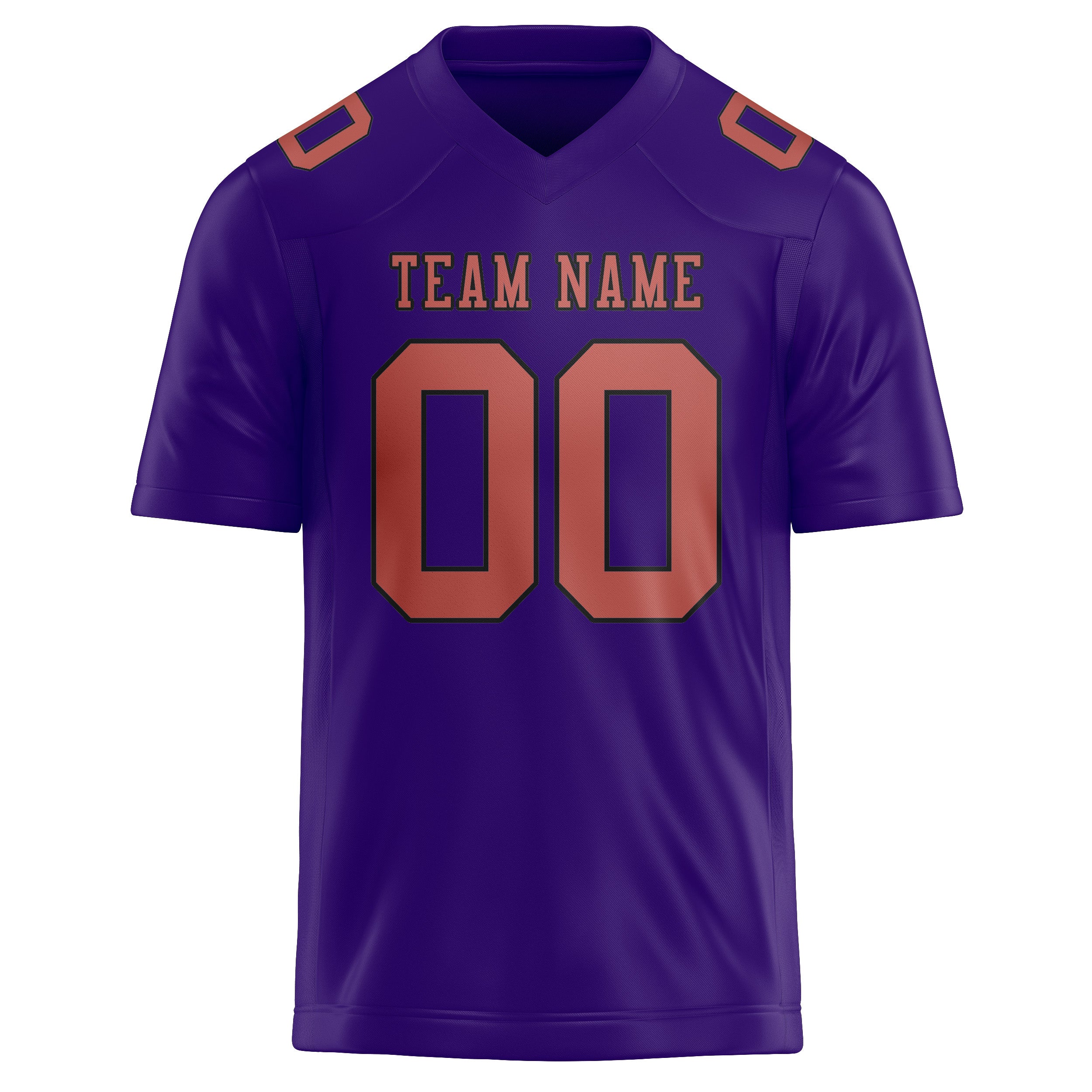 Maglia da rugby personalizzata Lavender Copper Rose Professional