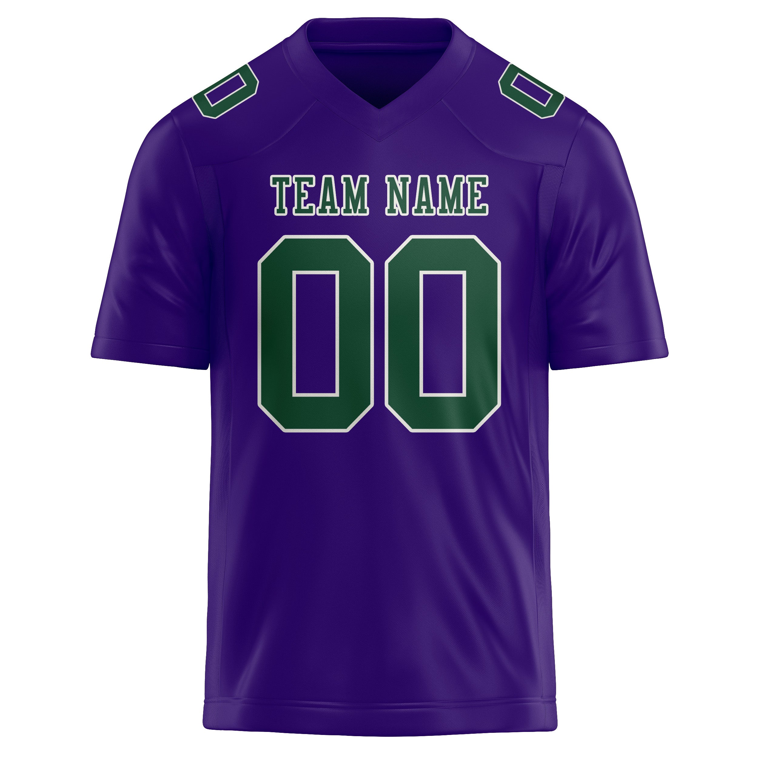 Maglia da rugby personalizzata professionale color verde muschio lavanda