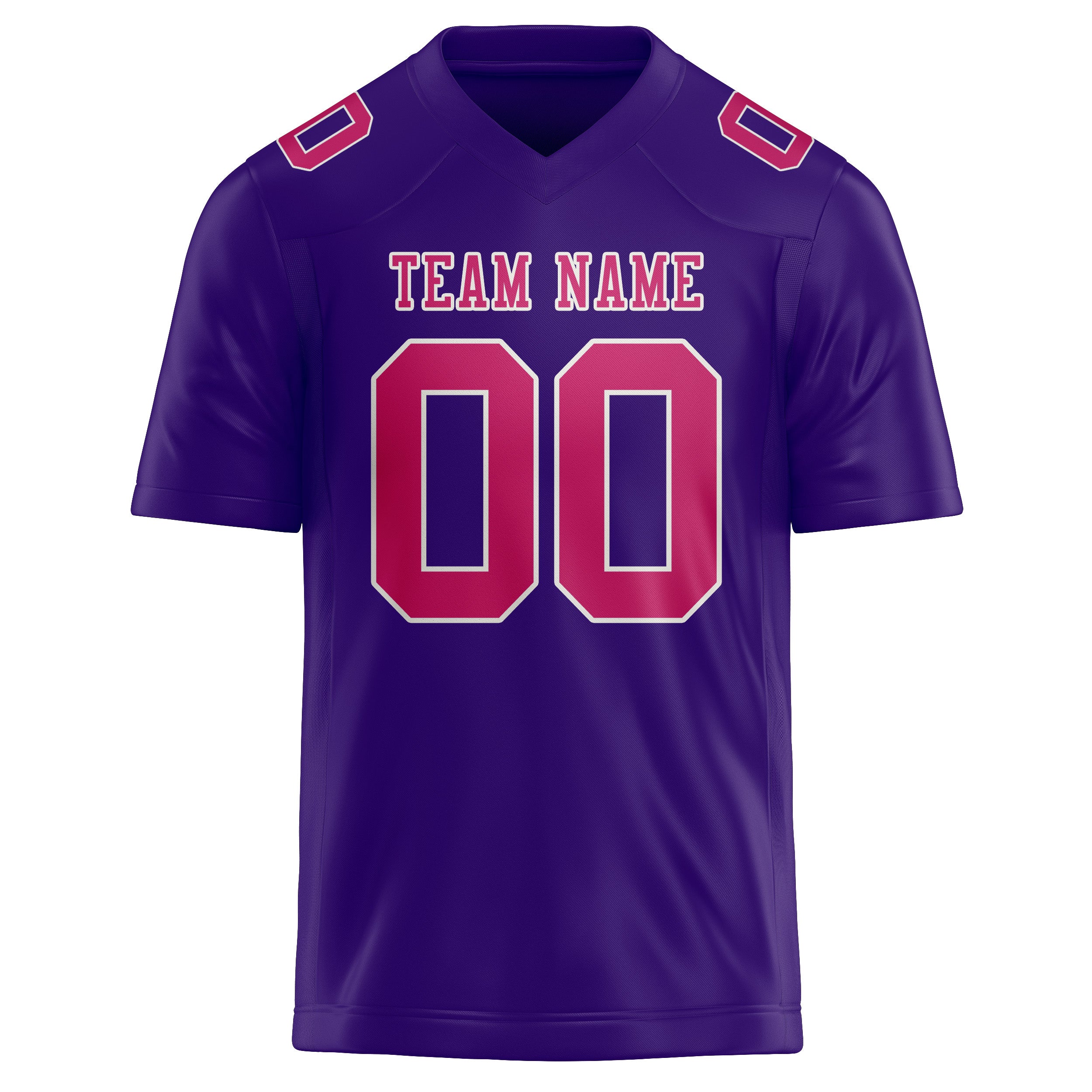 Maglia da rugby professionale personalizzata rosa lavanda