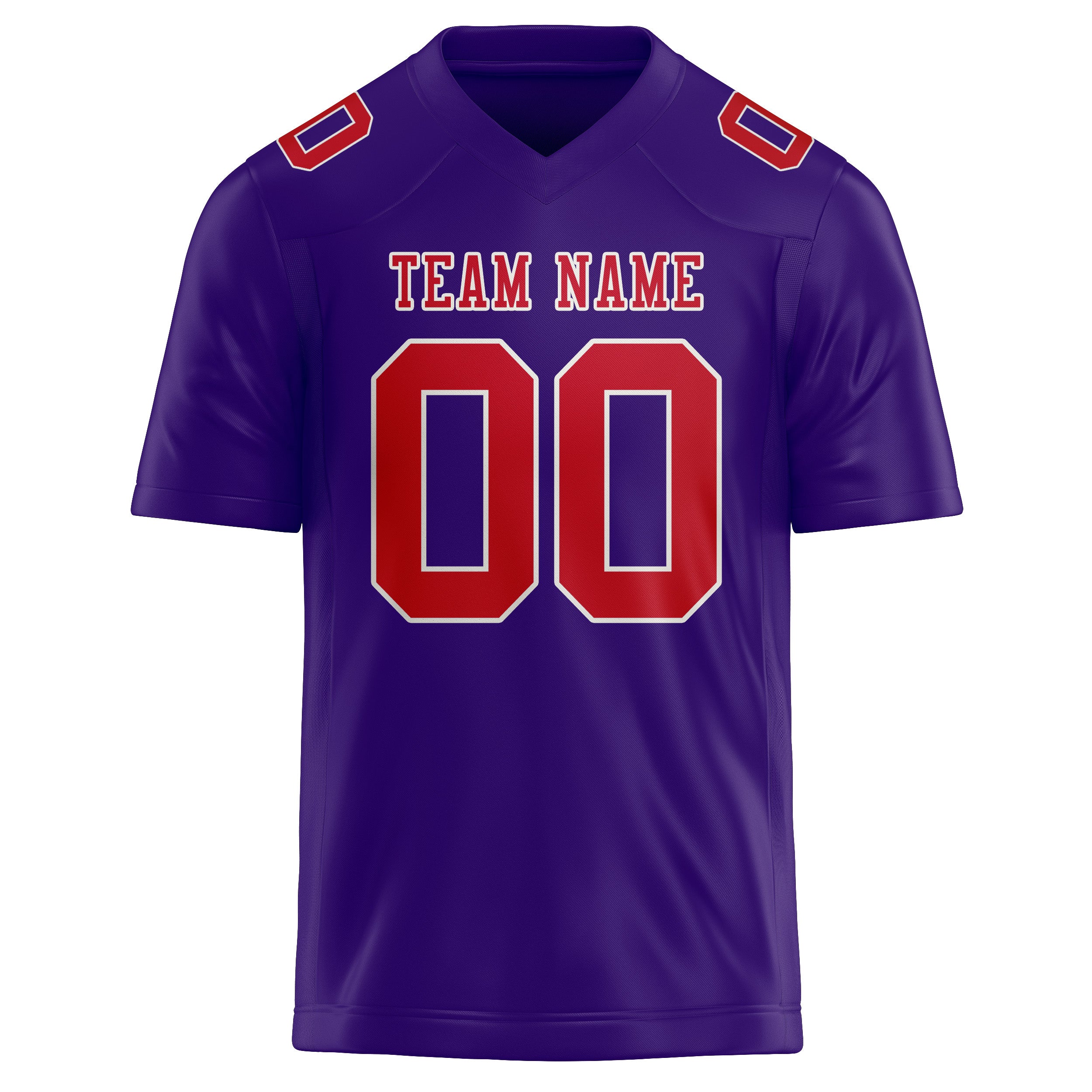 Maglia da rugby professionale personalizzata color rosso lavanda