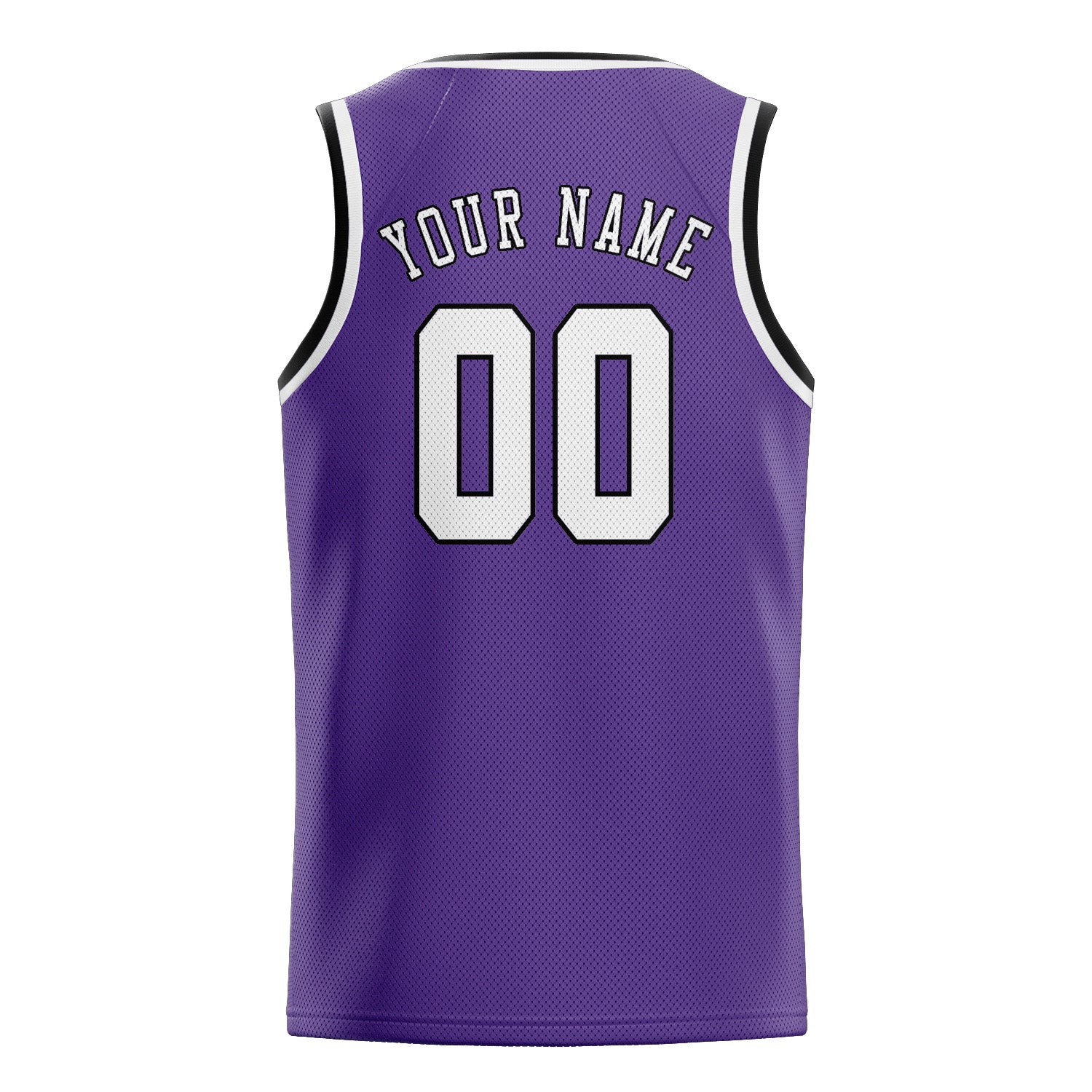 Benutzerdefiniertes Professionelles Lavendel Weiß Basketballtrikot