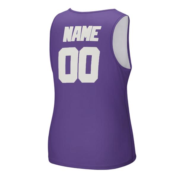 Maßgeschneidertes Lavendel Weiß Herren Tanktop