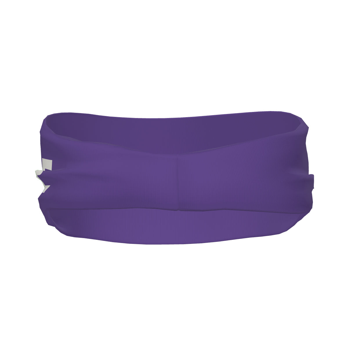 Maßgeschneidertes Lavendel Weiß Sport Stirnband