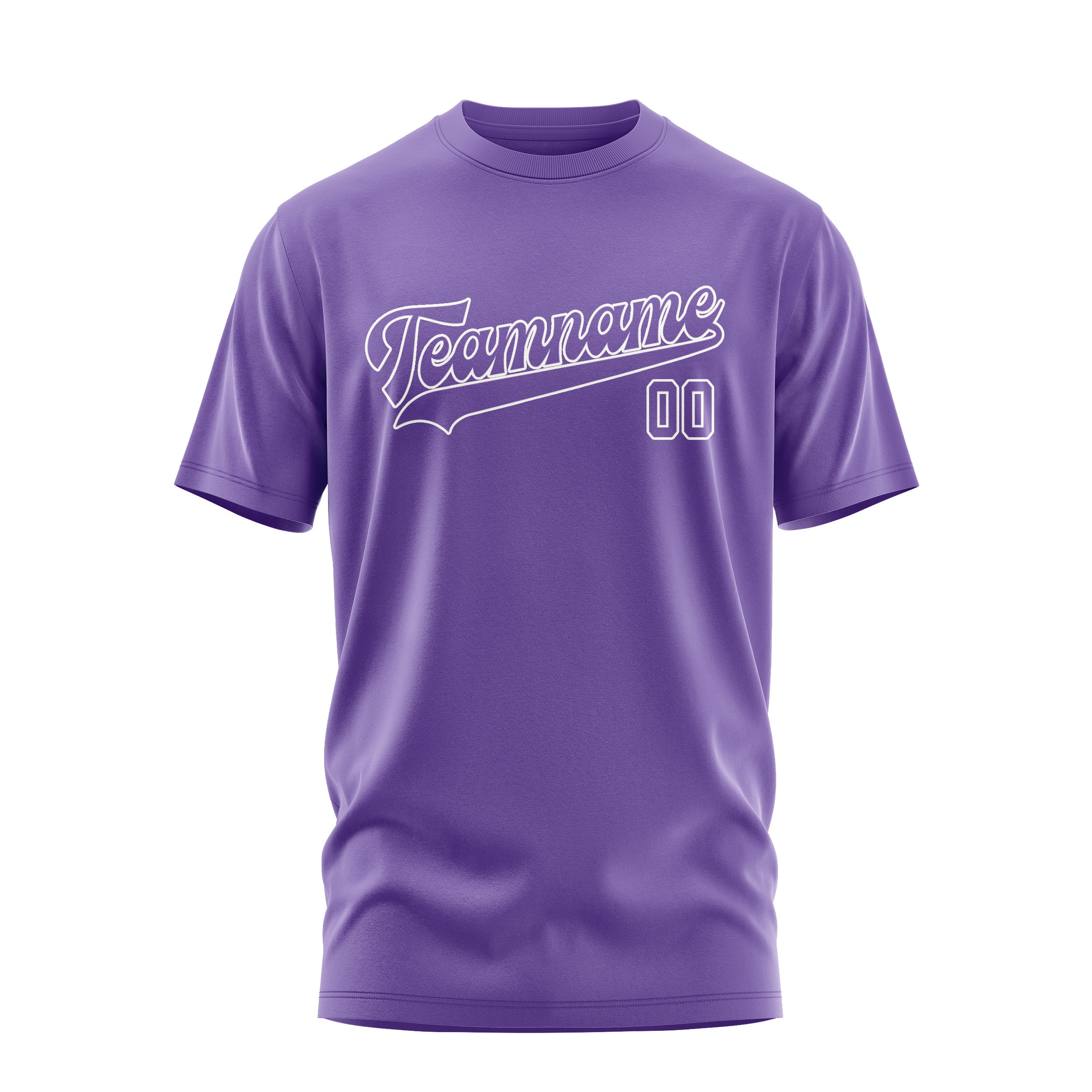 Maßgeschneidertes Lavendel Lavendel T-Shirt
