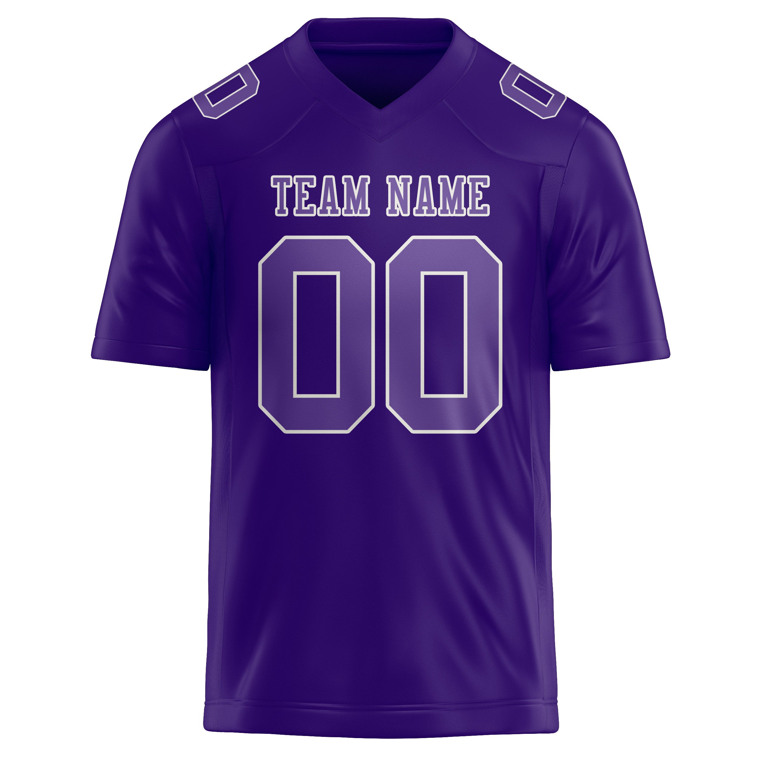 Maglia da rugby professionale personalizzata color lavanda