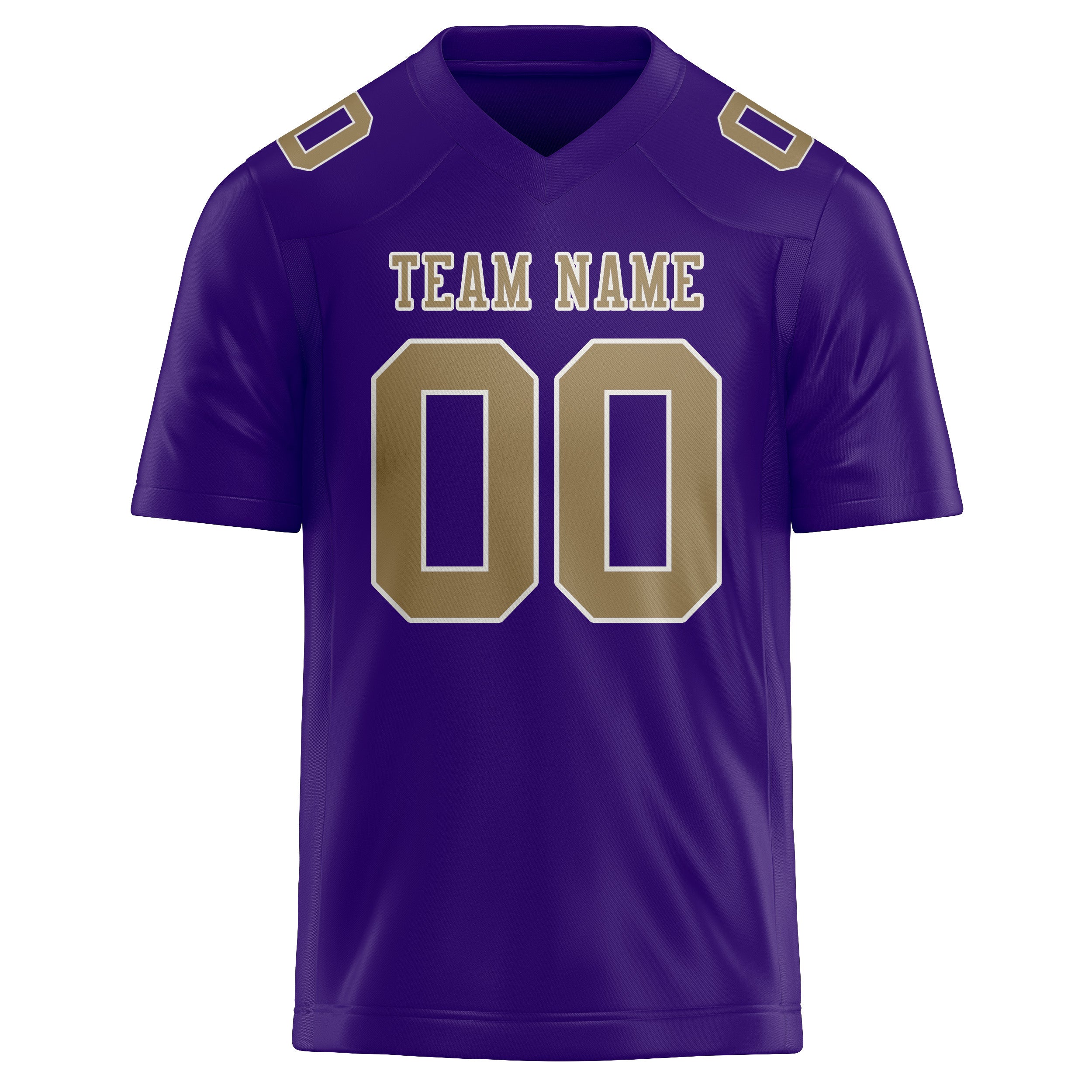 Maglia da rugby personalizzata color lavanda chiaro e cachi