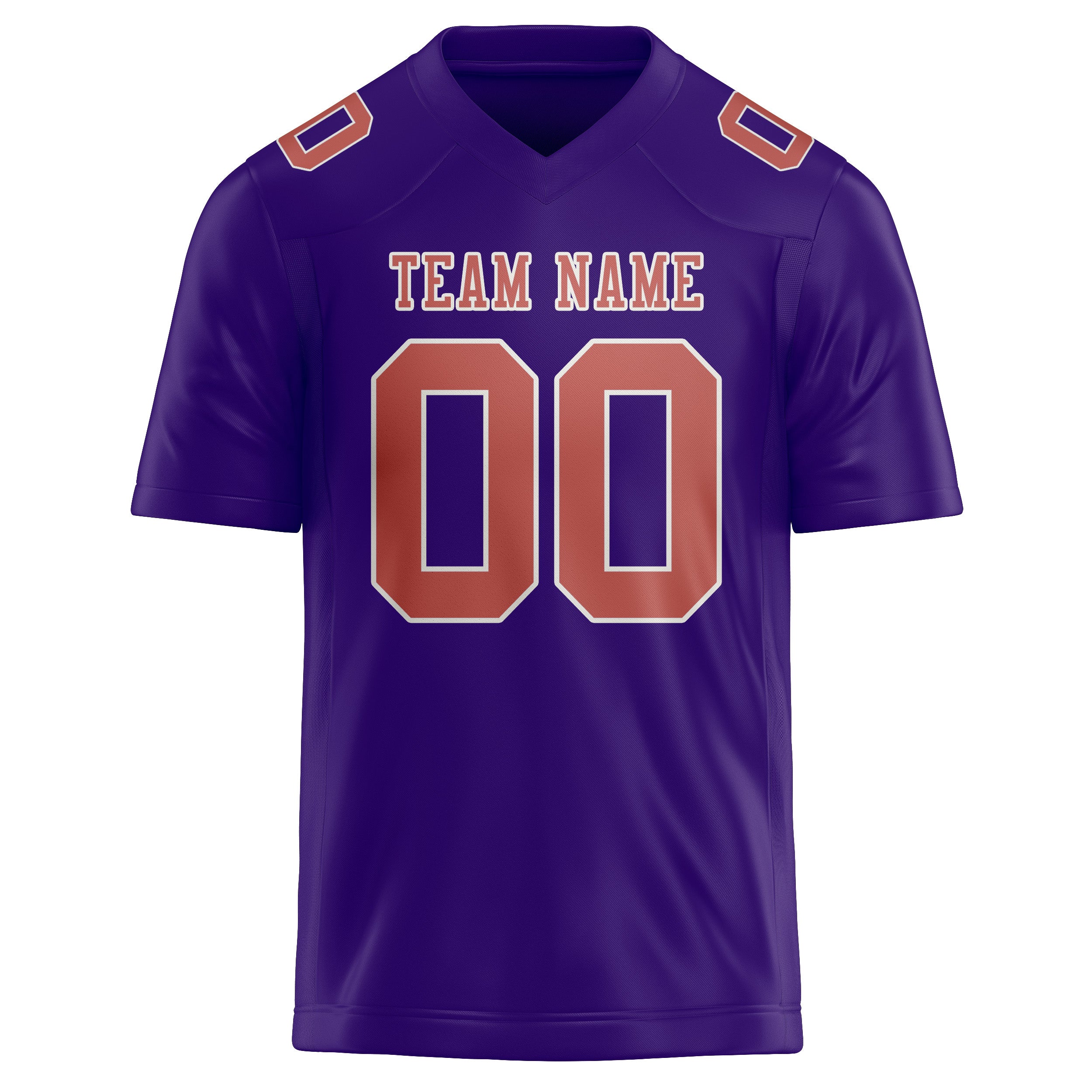 Maglia da rugby personalizzata Lavender Copper Rose Professional