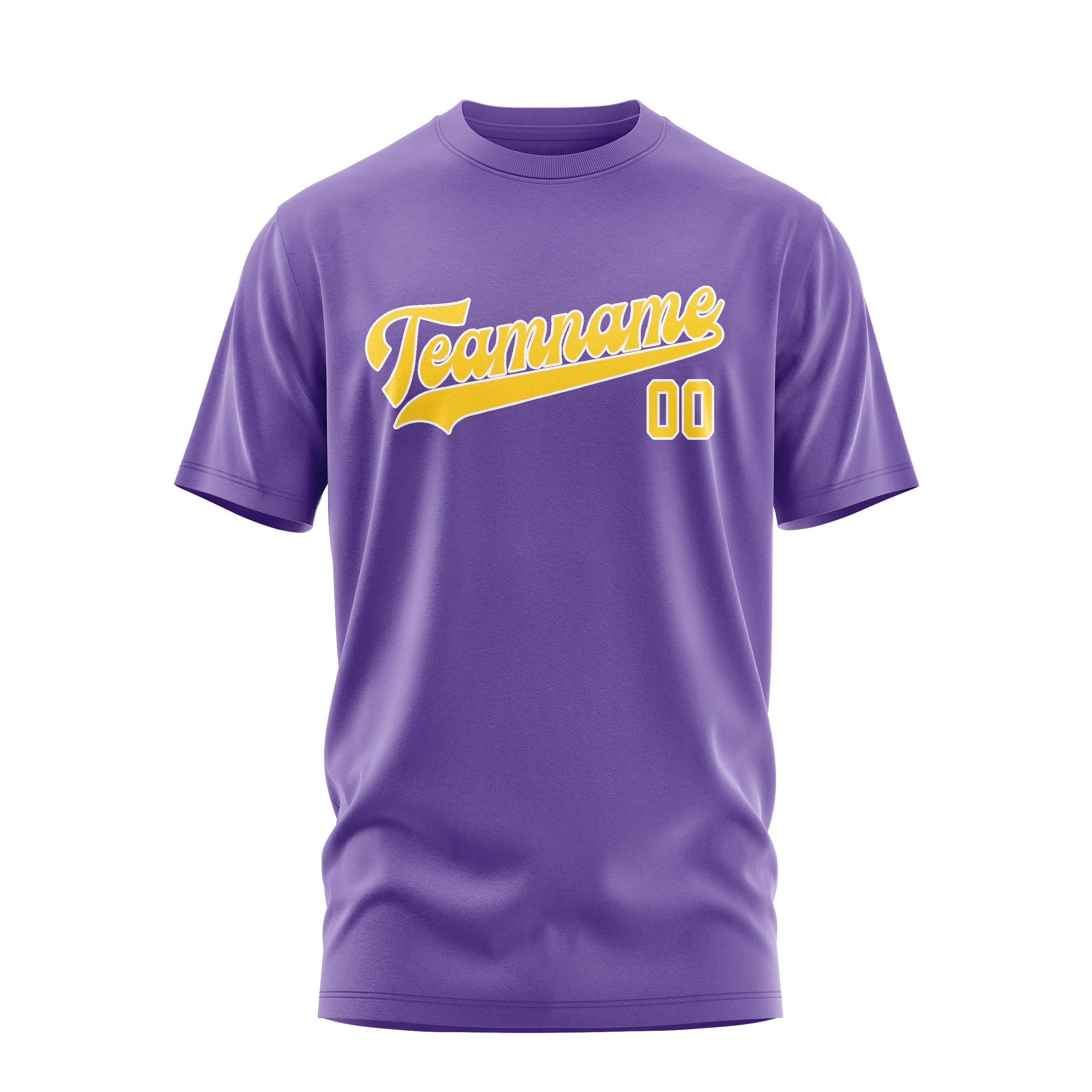 Maßgeschneidertes Lavendel Gold T-Shirt