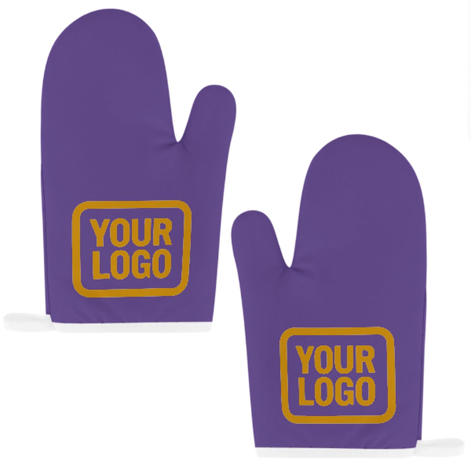 Maßgeschneidertes Lavendel  Gelb Topfhandschuh Set – 2-teilig