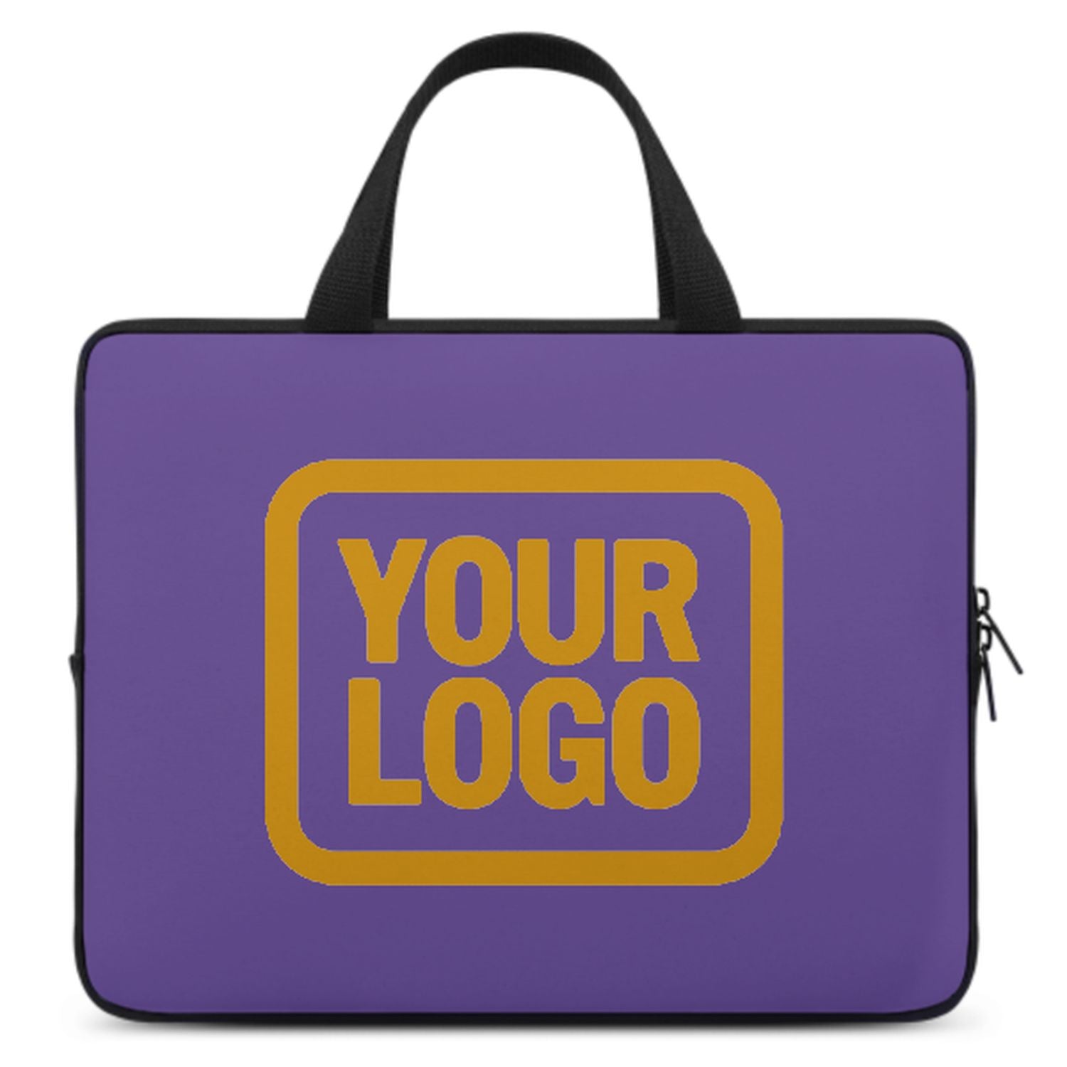 Maßgeschneidertes Lavendel Yellow Laptop Tasche