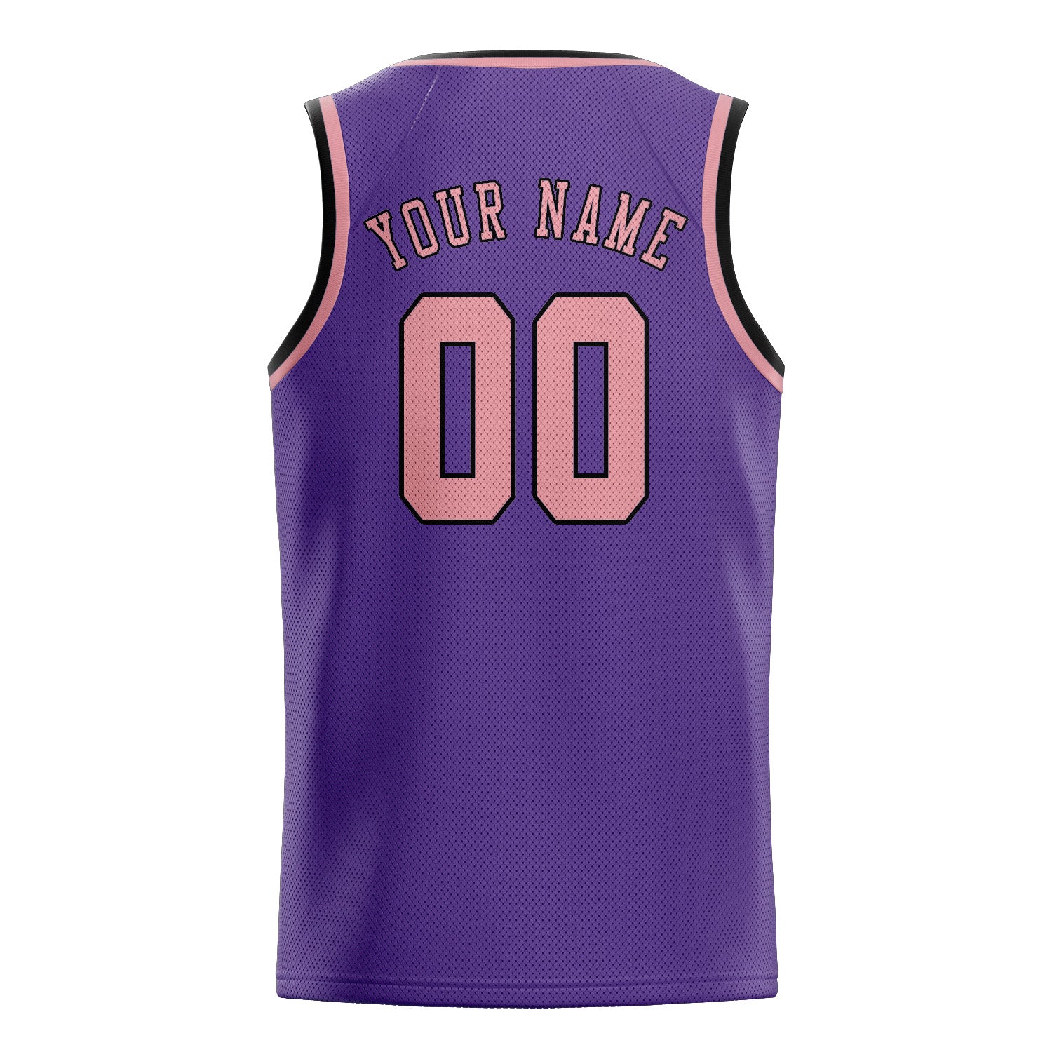 Benutzerdefiniertes Professionelles Lavendel Rosa Basketballtrikot