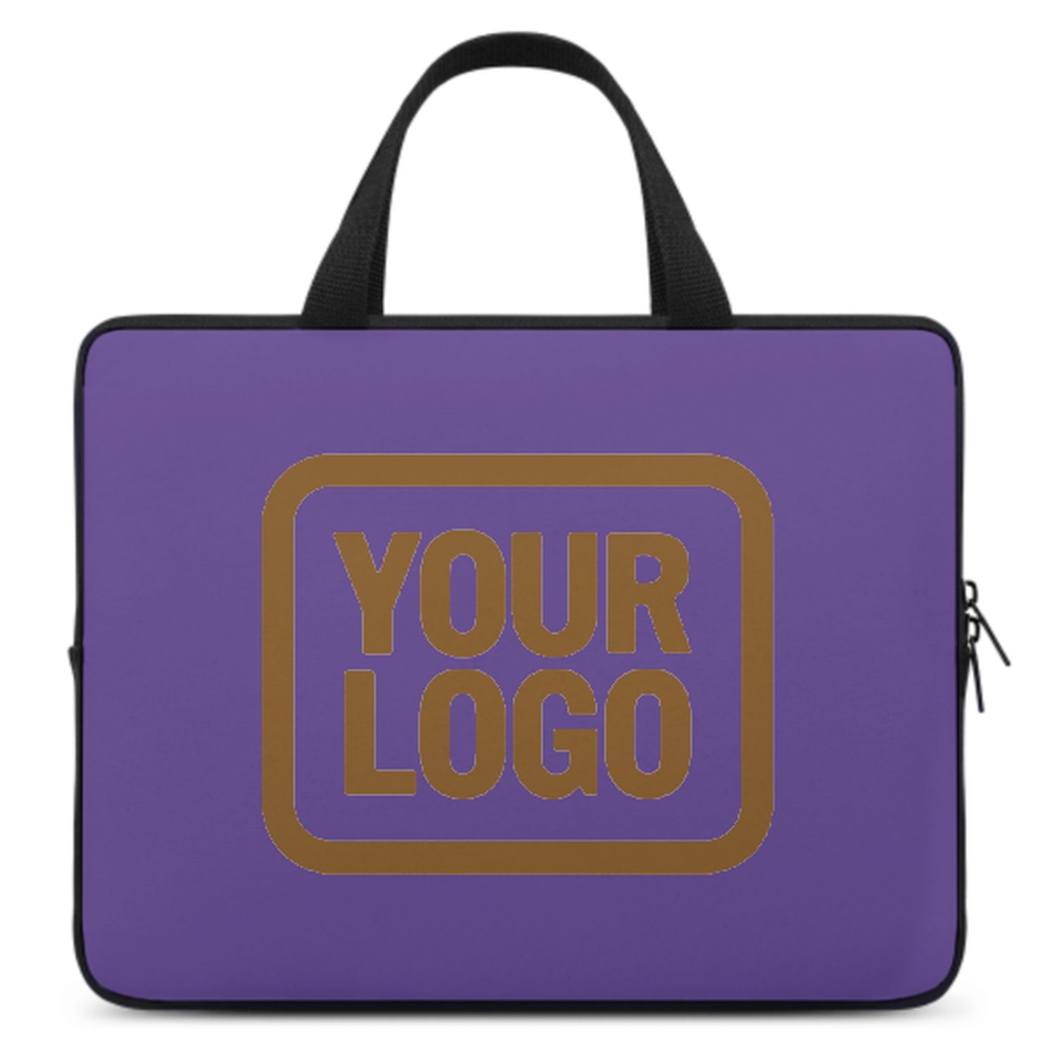 Maßgeschneidertes Lavendel Khaki Laptop Tasche