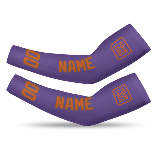 Maßgeschneidertes Lavendel Orange Armschutz